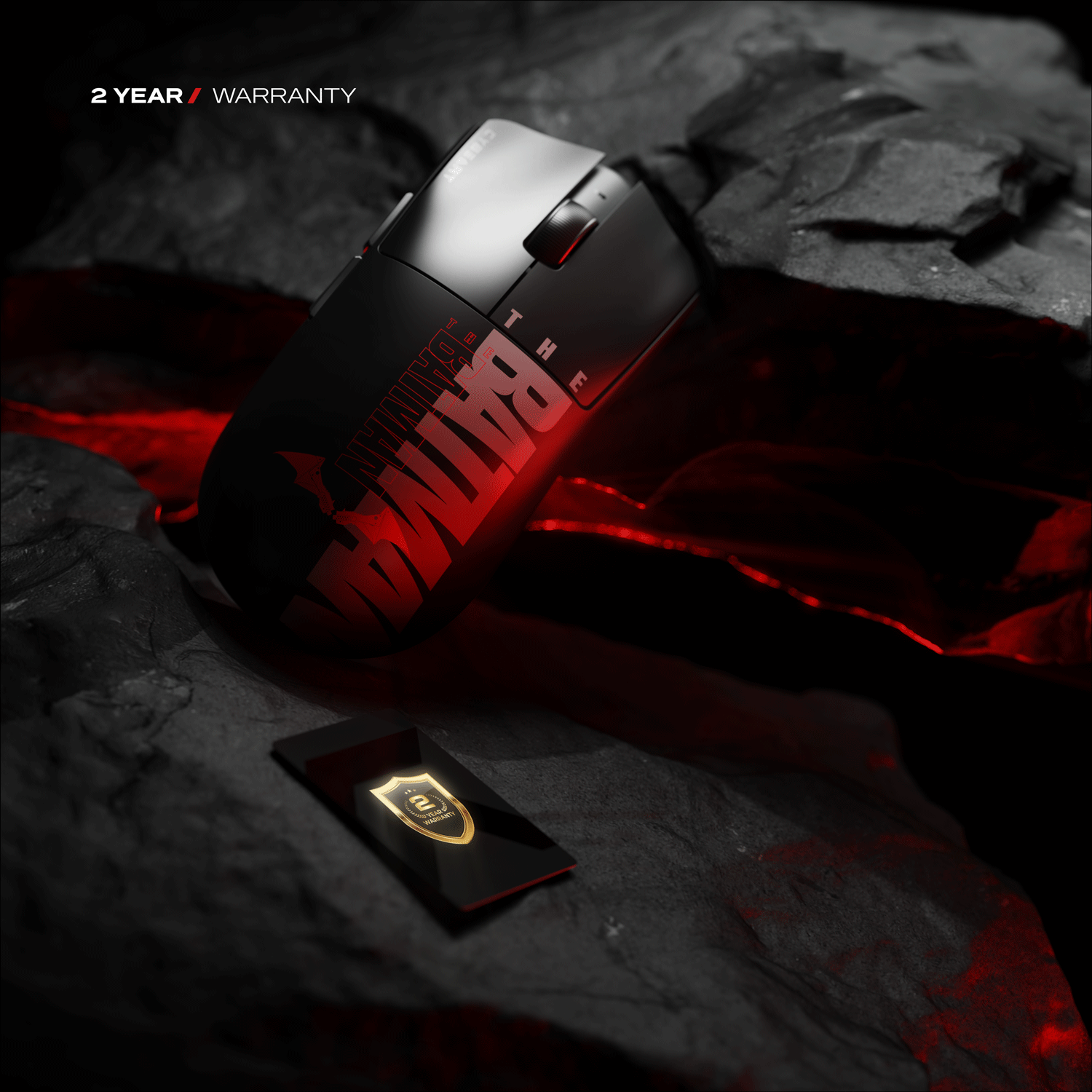 Artemis - The Batman | 1K 52g Ultra-light Hot-Swap Tri-Mode Gaming Mouse