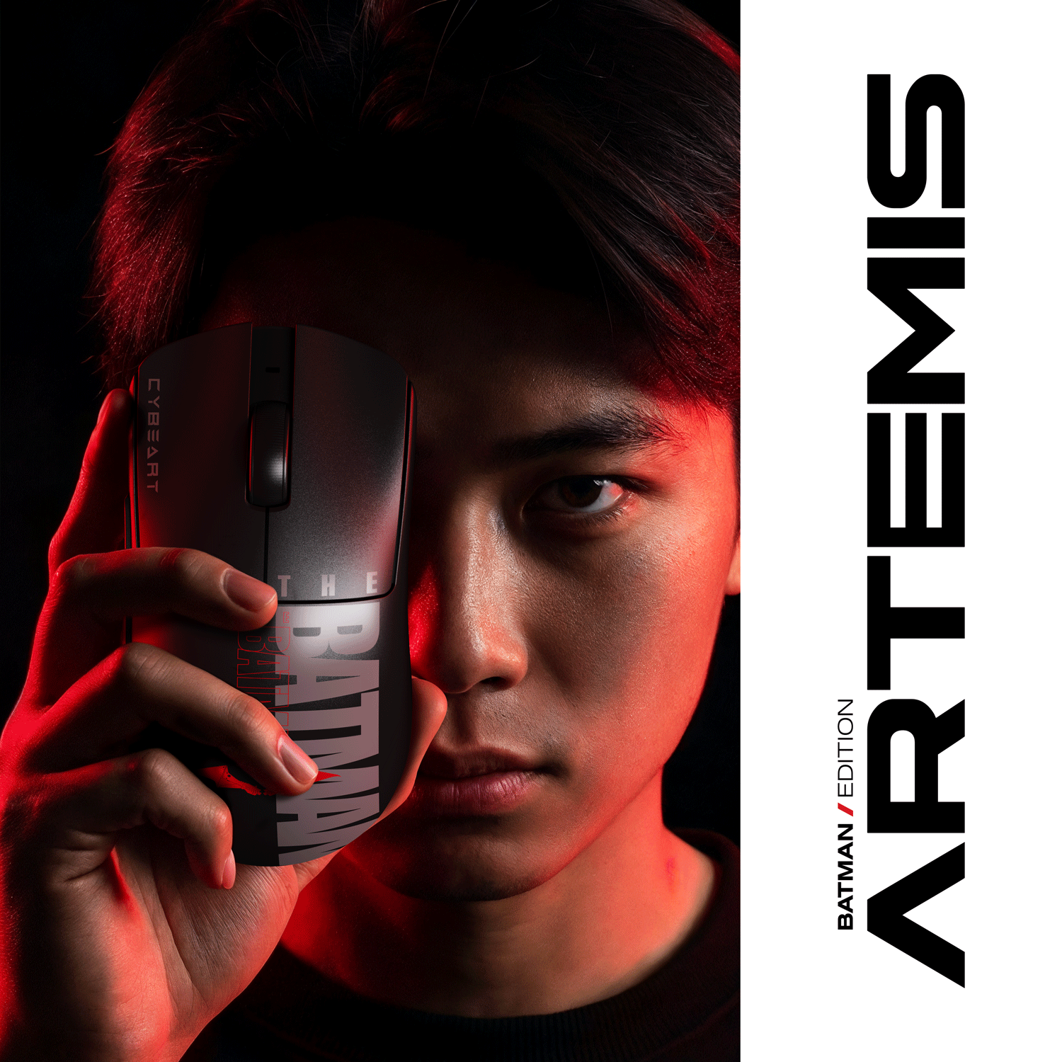 Artemis - The Batman | 1K 52g Ultra-light Hot-Swap Tri-Mode Gaming Mouse