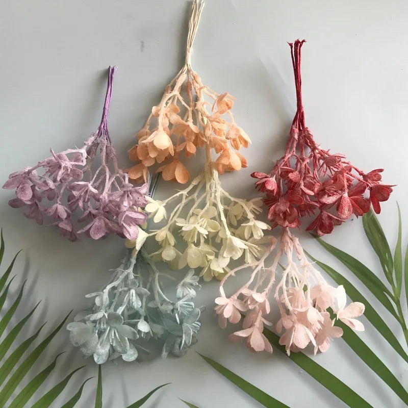 DecorBites™ Artificial Plants Green Grass Fake Twigs Leaves Wedding Home Decor