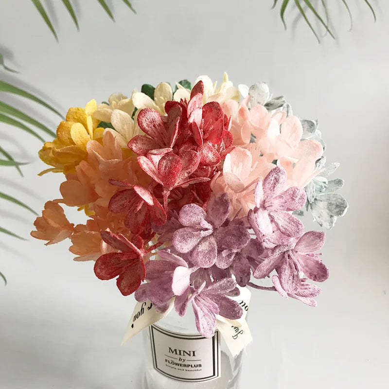 DecorBites™ Artificial Plants Green Grass Fake Twigs Leaves Wedding Home Decor